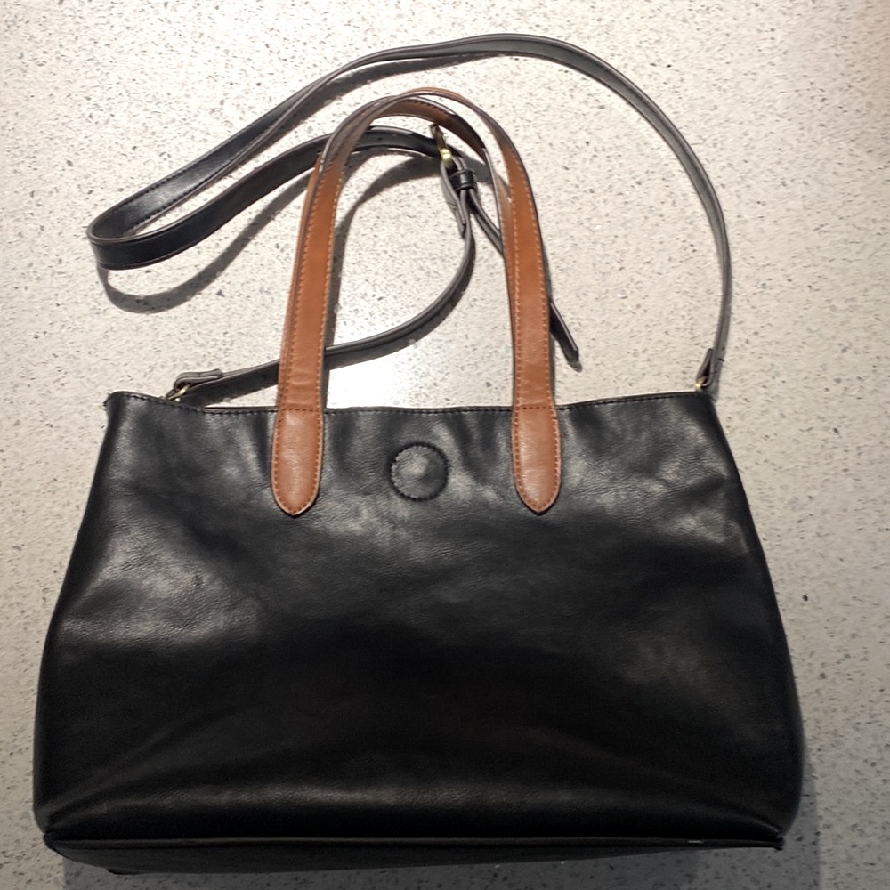 Joy Susan Mariah Convertible Tote W/ extra zippered small bag